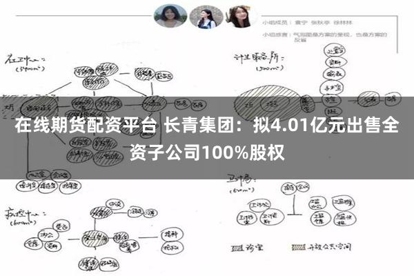 在线期货配资平台 长青集团：拟4.01亿元出售全资子公司10